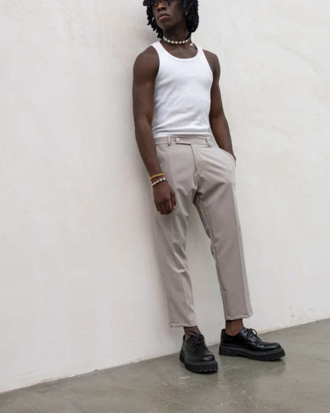 Panta chinos beige