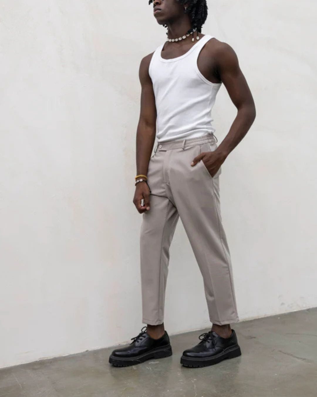 Panta chinos beige