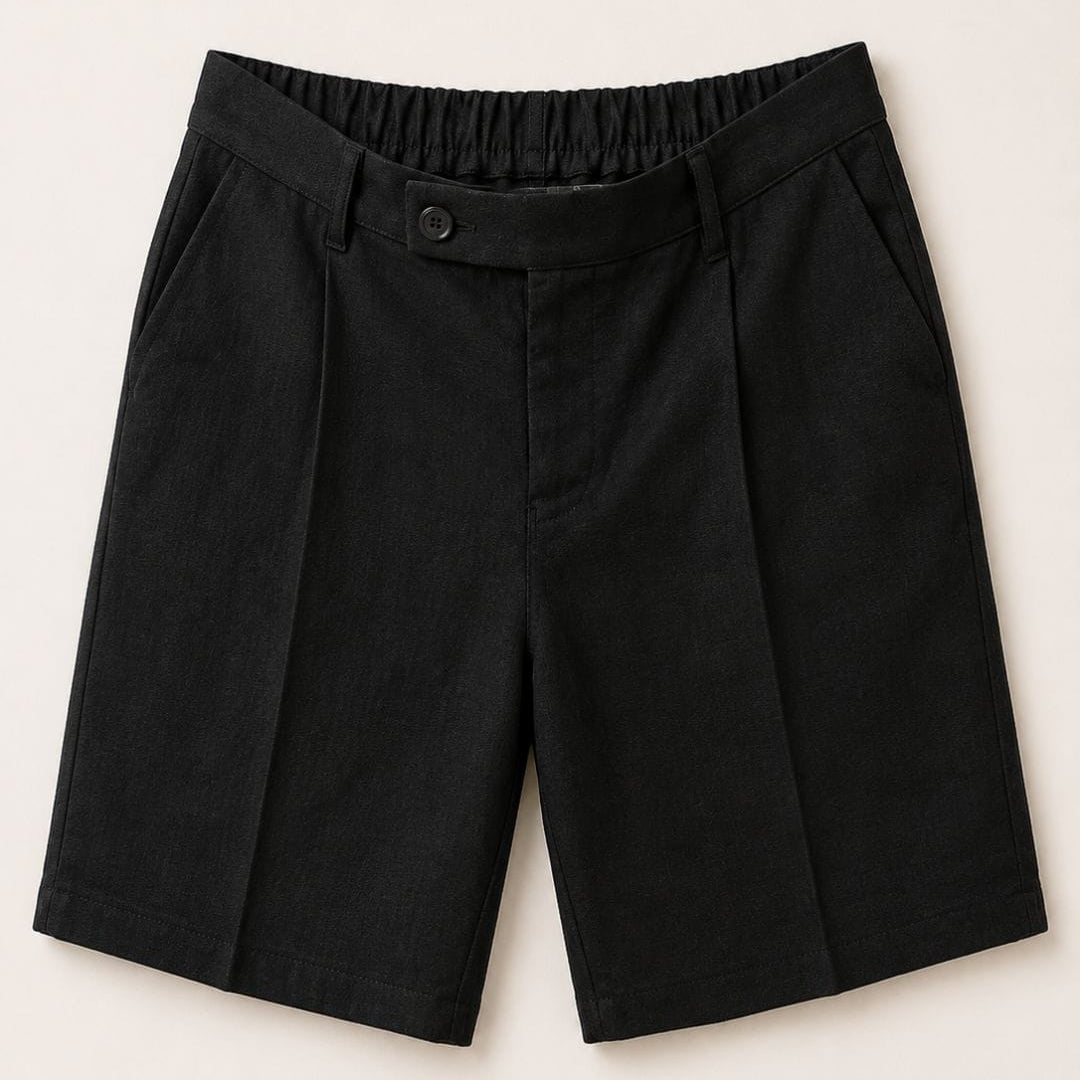Bermuda Paradiso Nero  (misto lino)