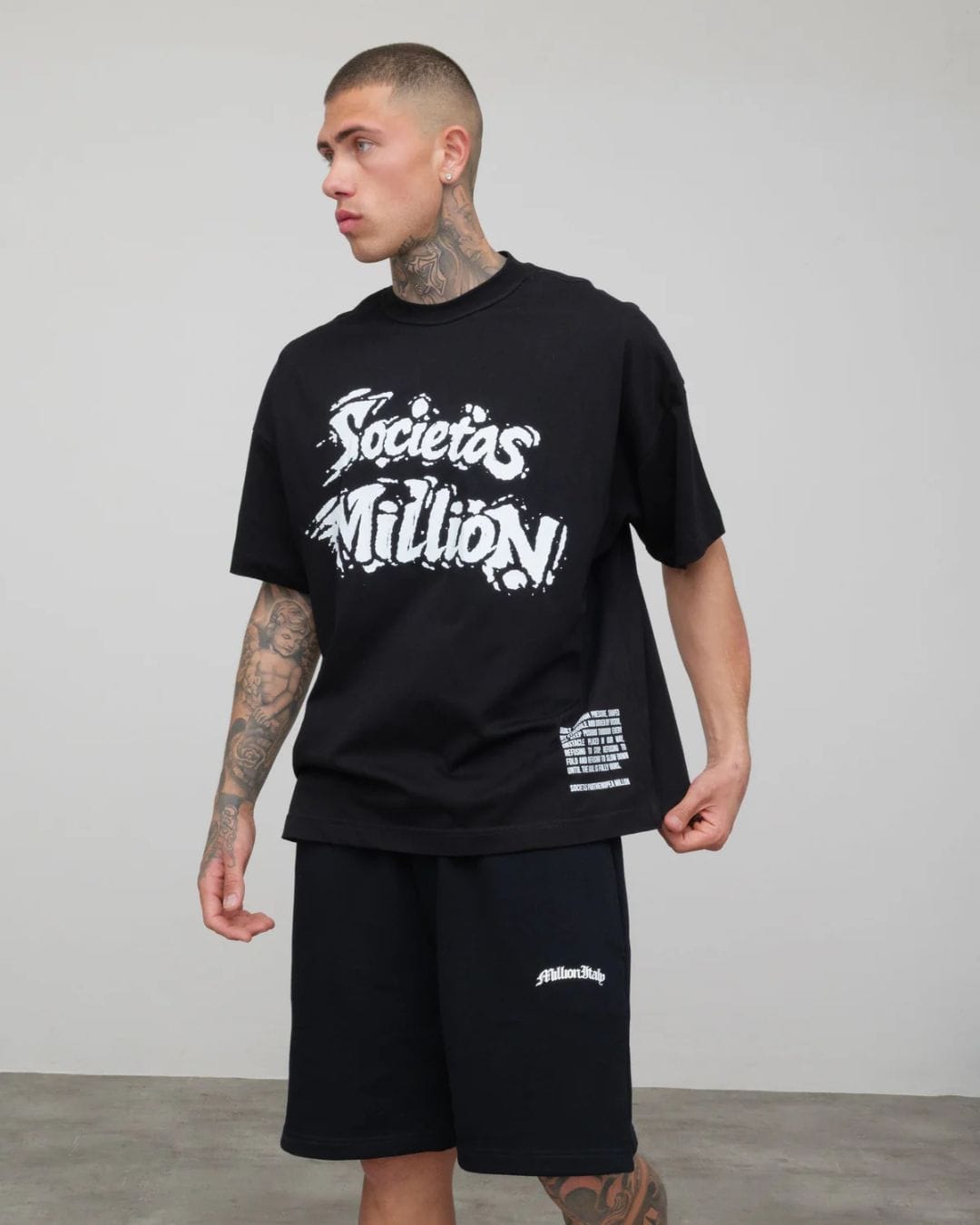 T-Shirt Societas #1 nera