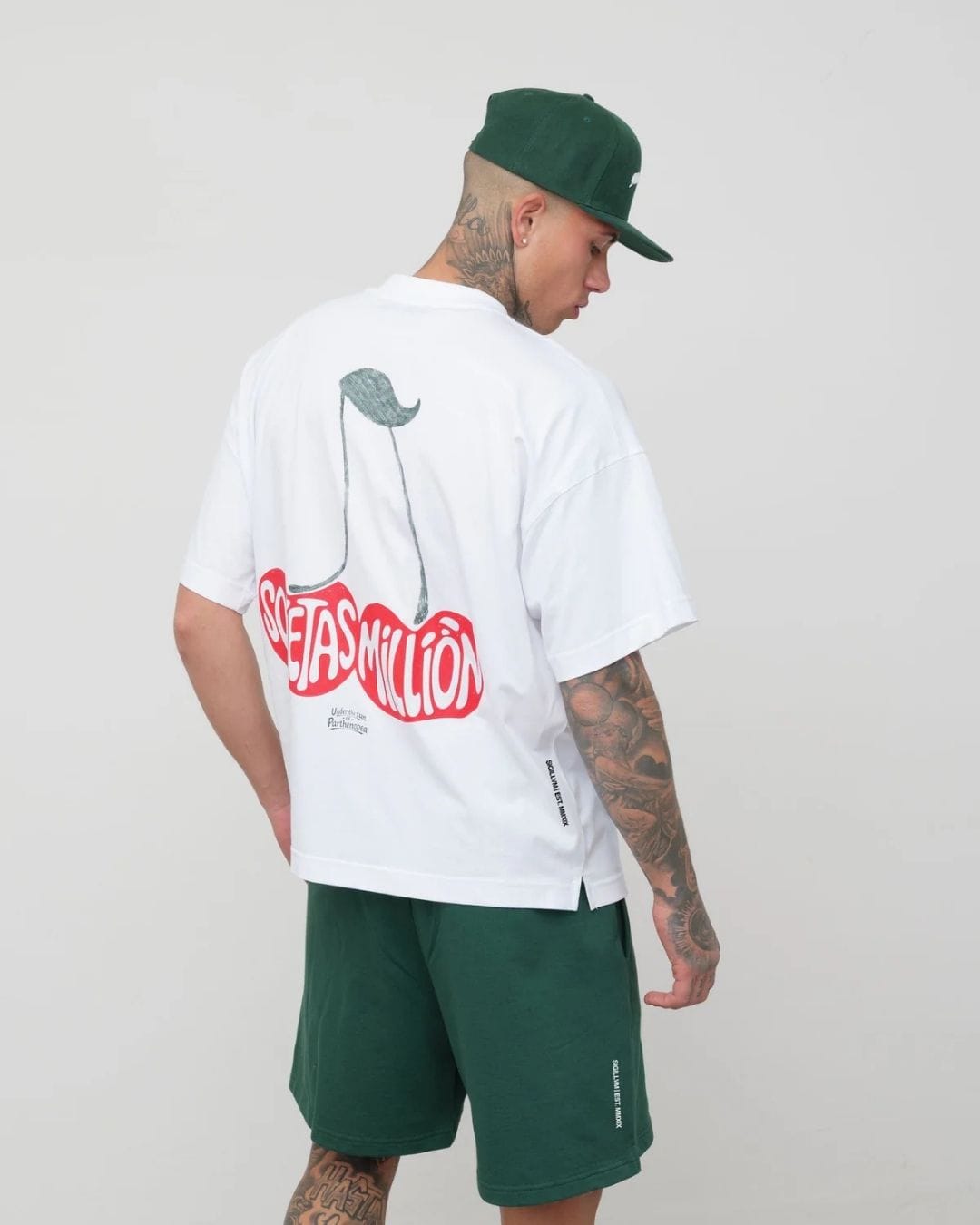 T-Shirt ciliege bianca