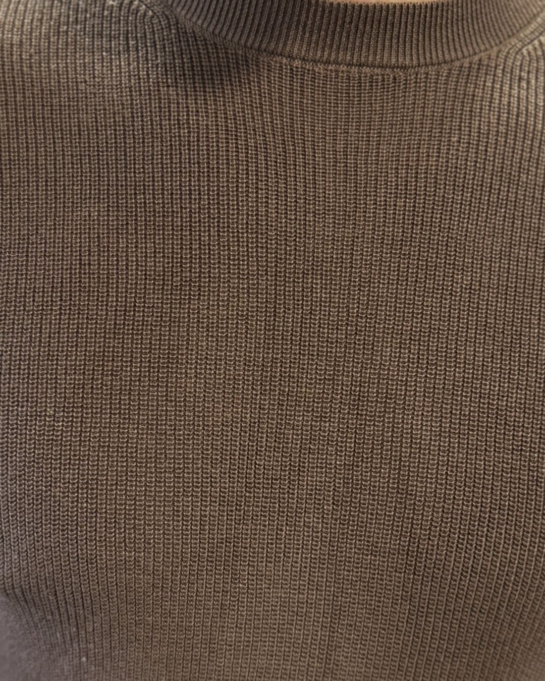 T-Shirt in maglia brown