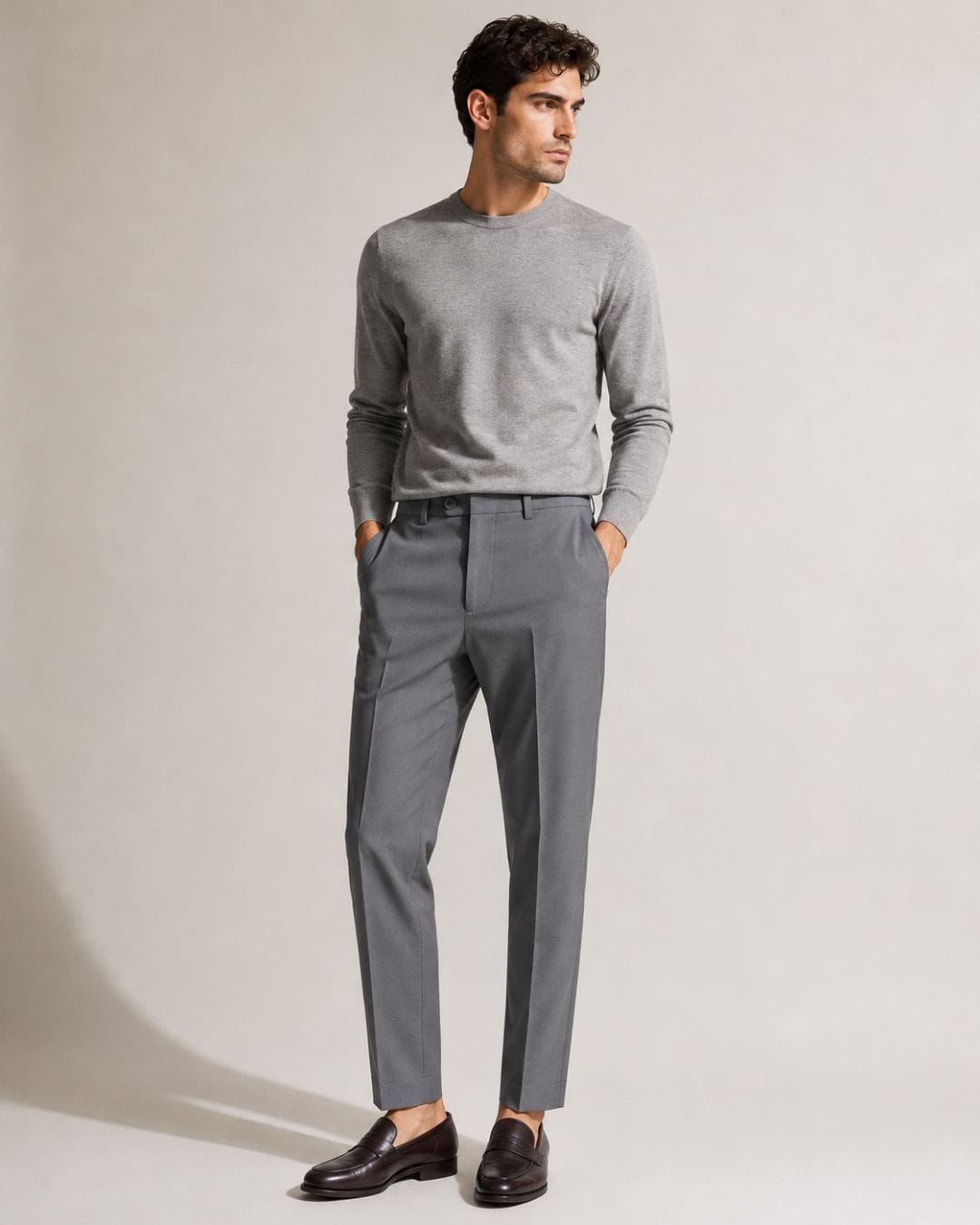 Panta Chinos Grigio