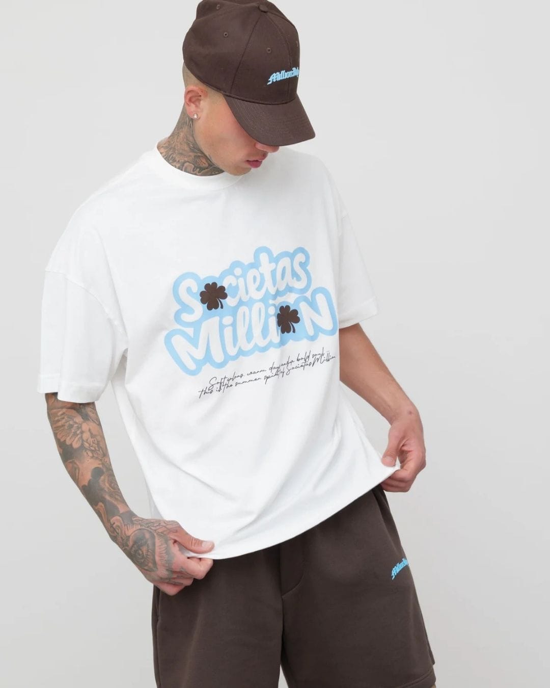 T-Shirt Societas #2 azzurra