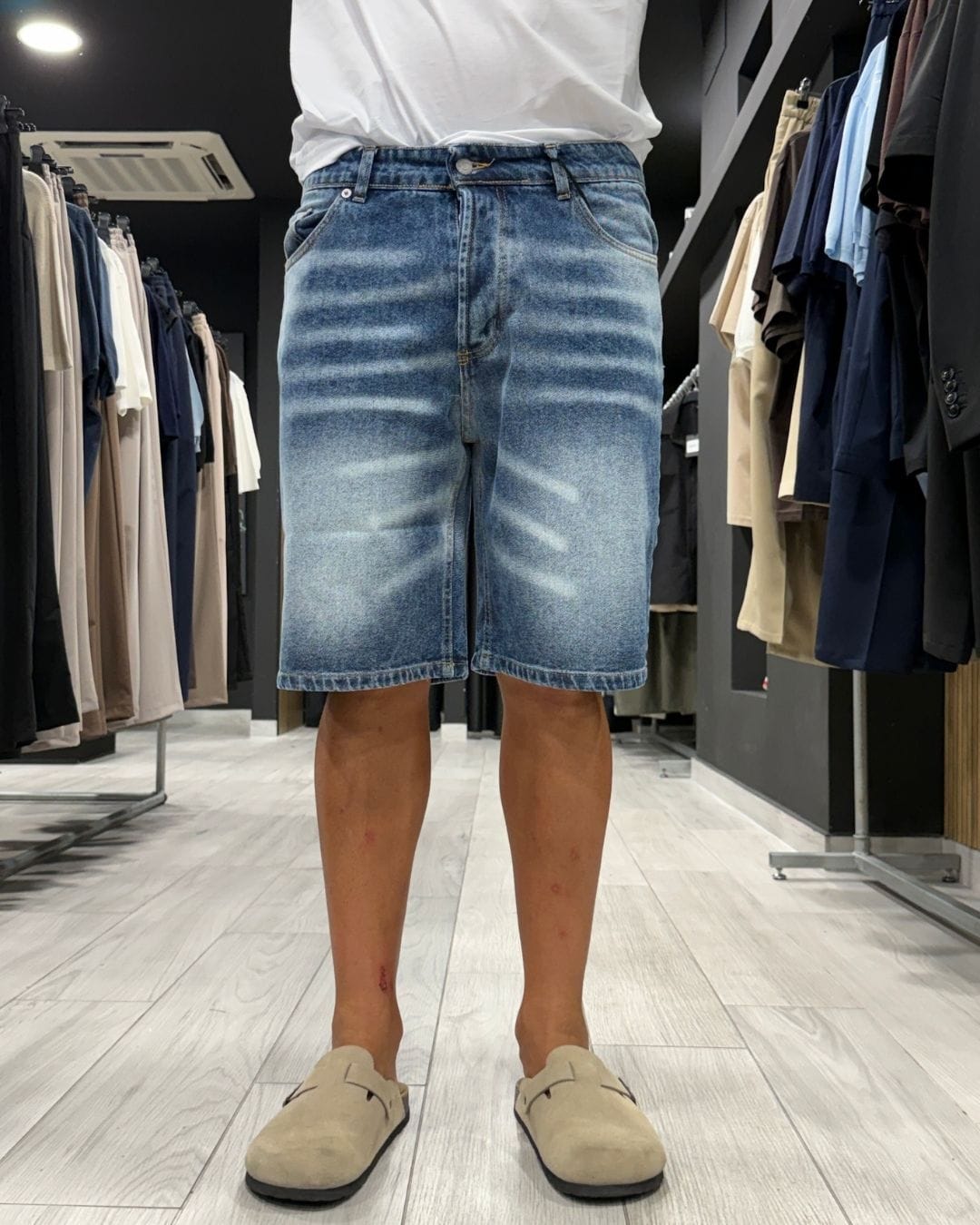 Jeans Bermuda Barcellona Blue