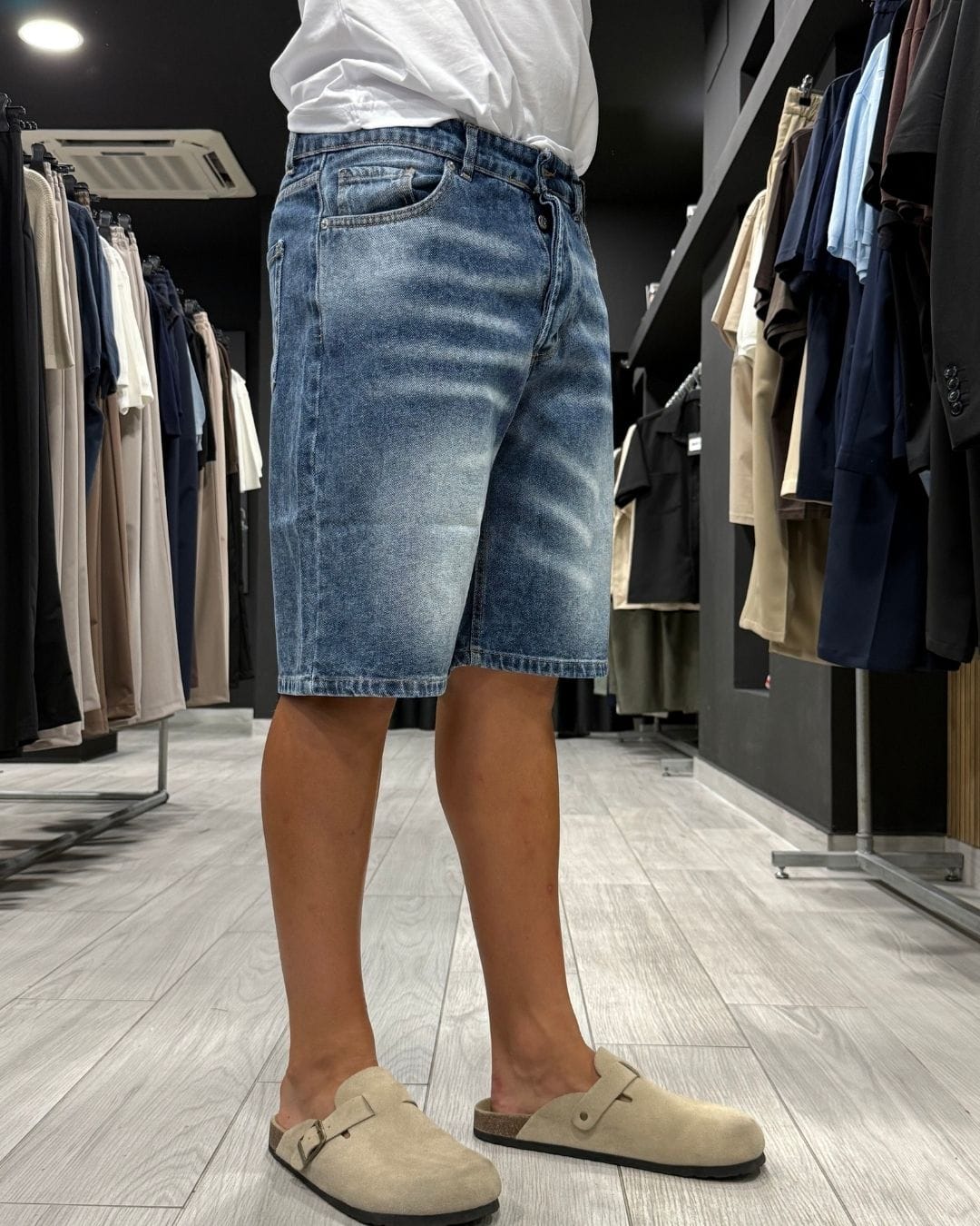 Jeans Bermuda Barcellona Blue
