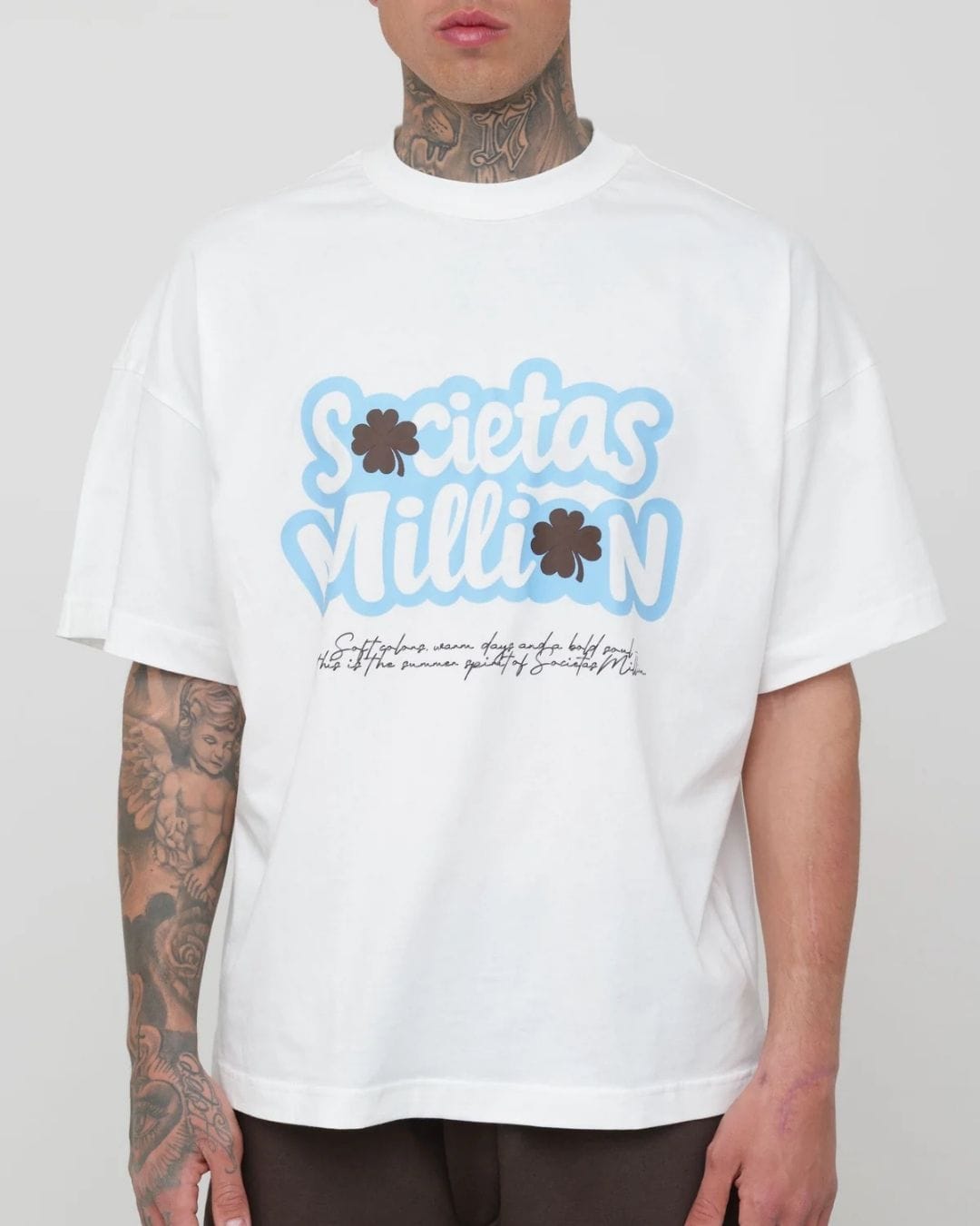 T-Shirt Societas #2 azzurra