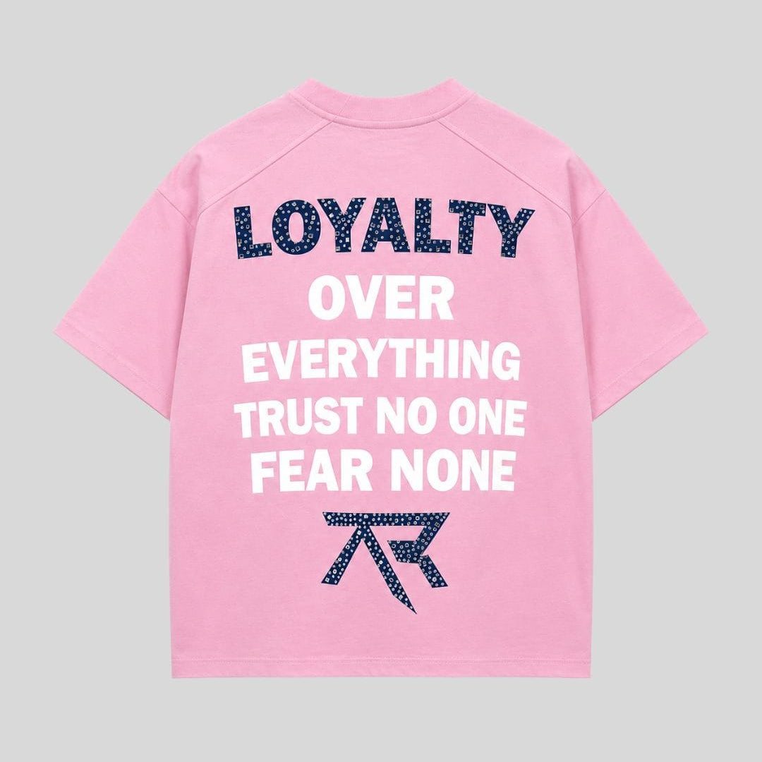 T-Shirt LOYALTY Rosa