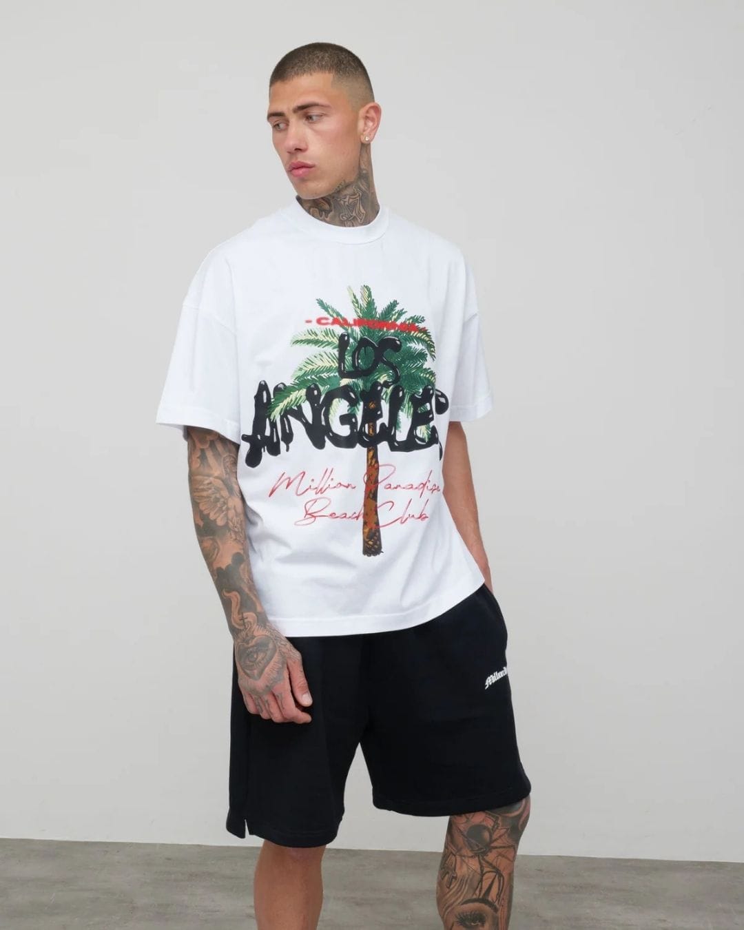 T-Shirt Palma bianca