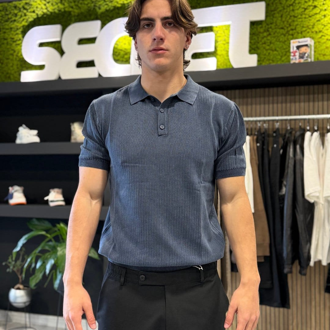Polo urban blue