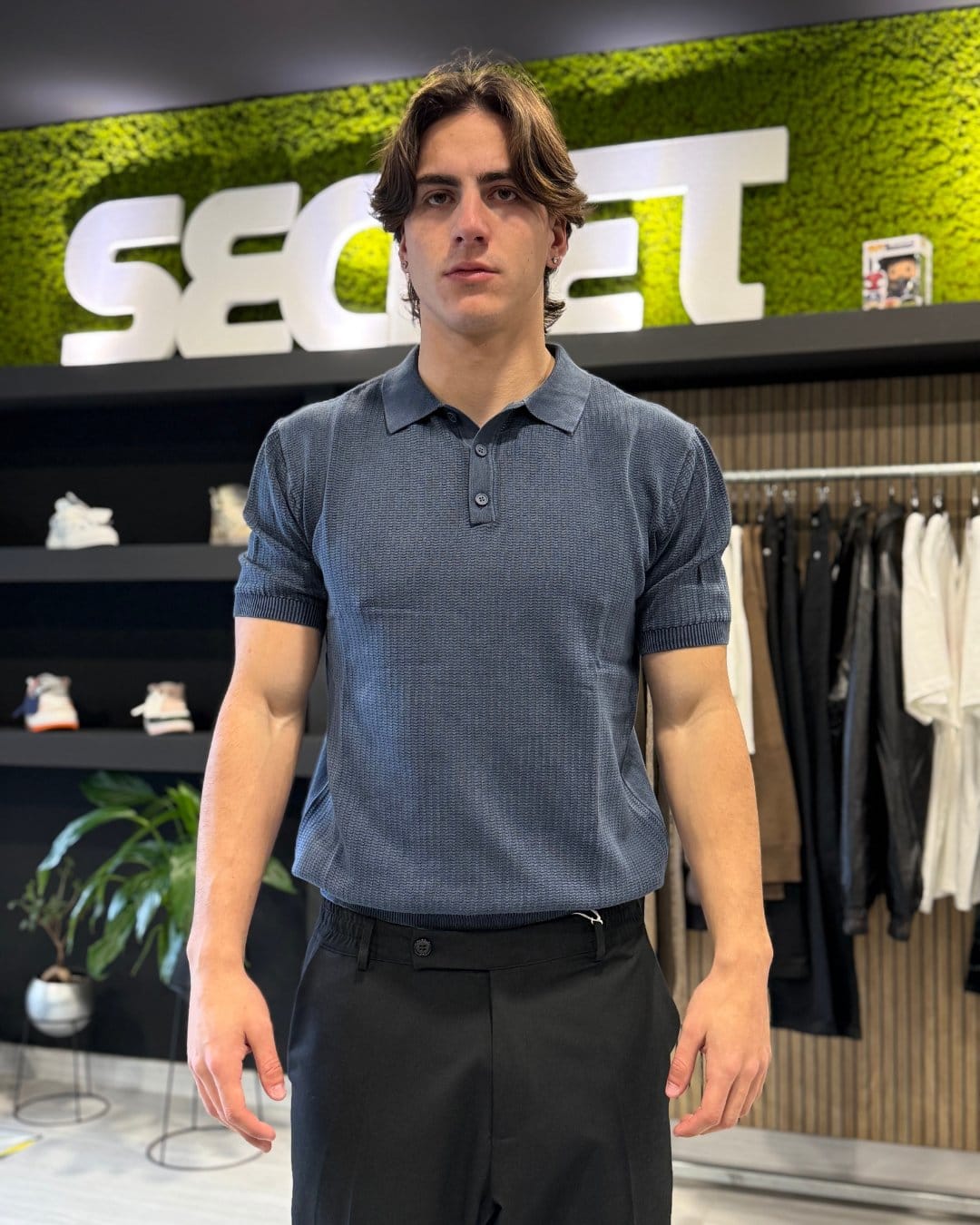 Polo urban blue