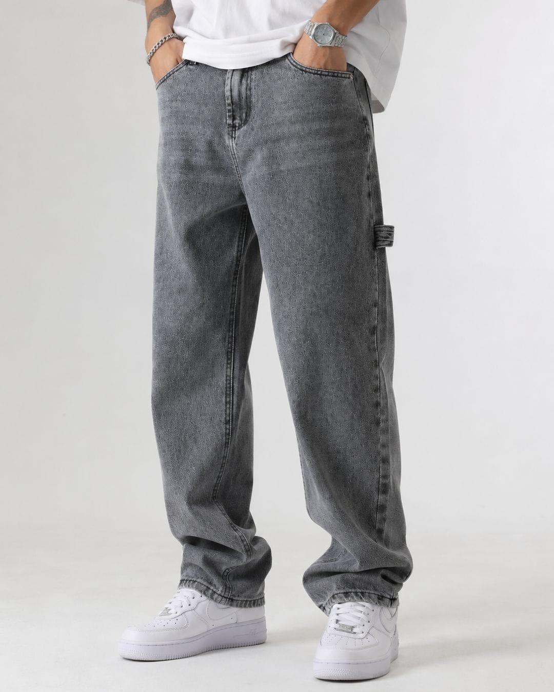 Jeans Baggy Grey