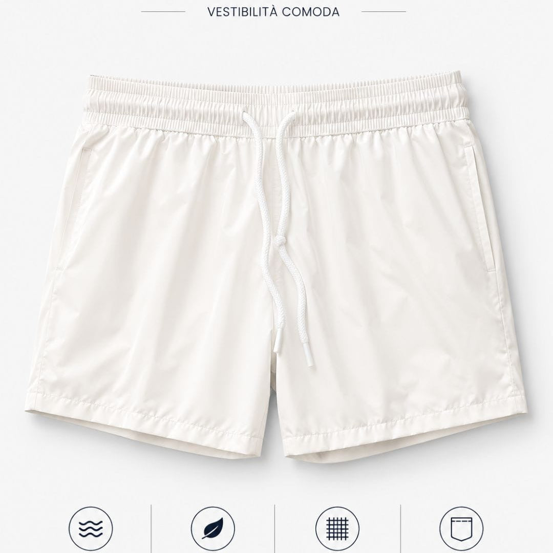 Costume da mare white