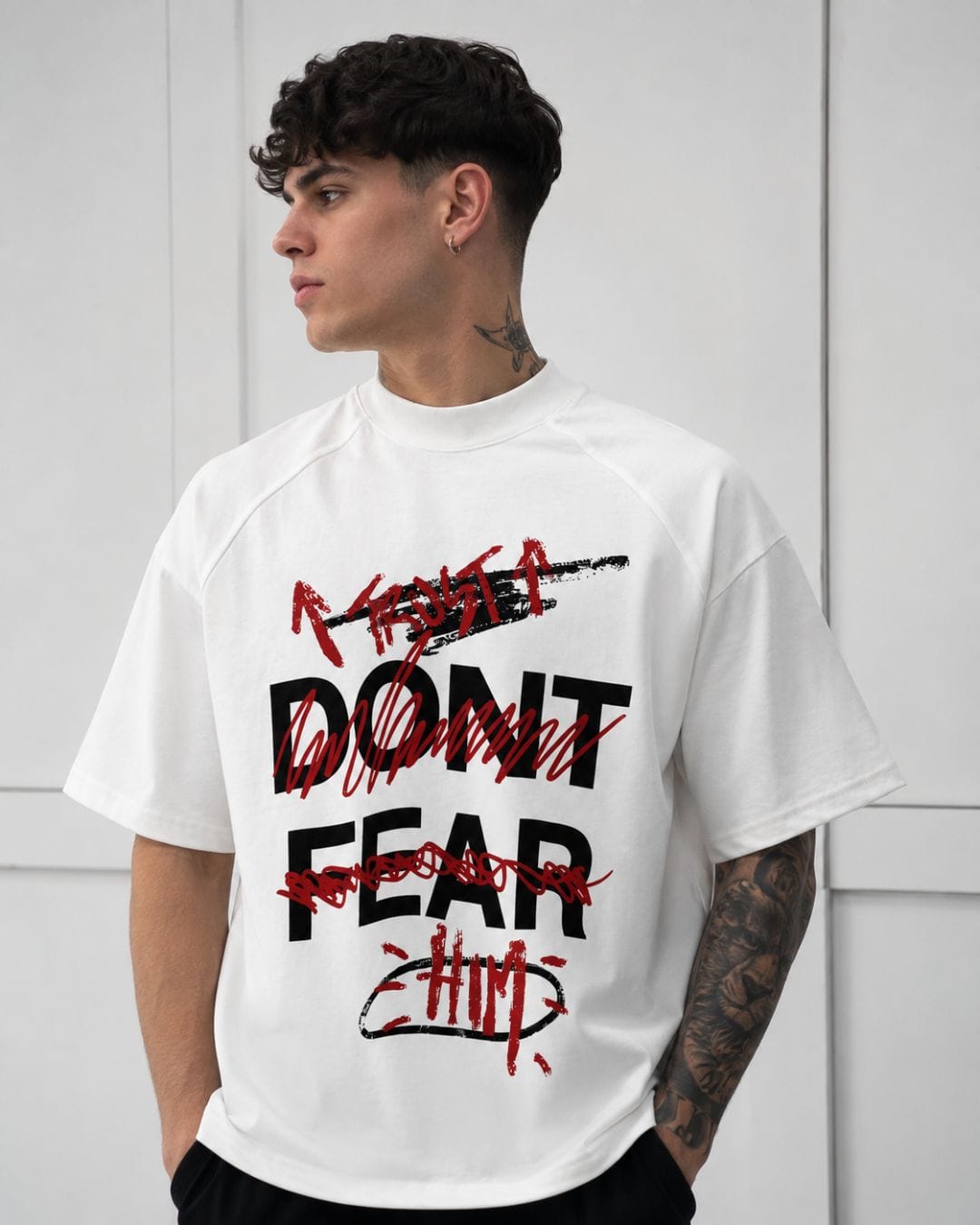 T-Shirt Dont Fear White
