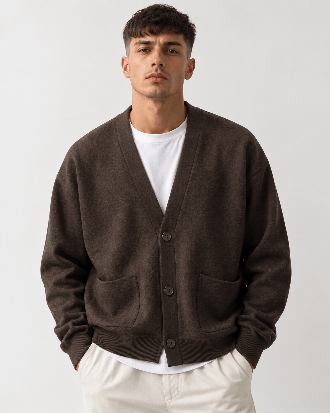 Cardigan Milano Coffee