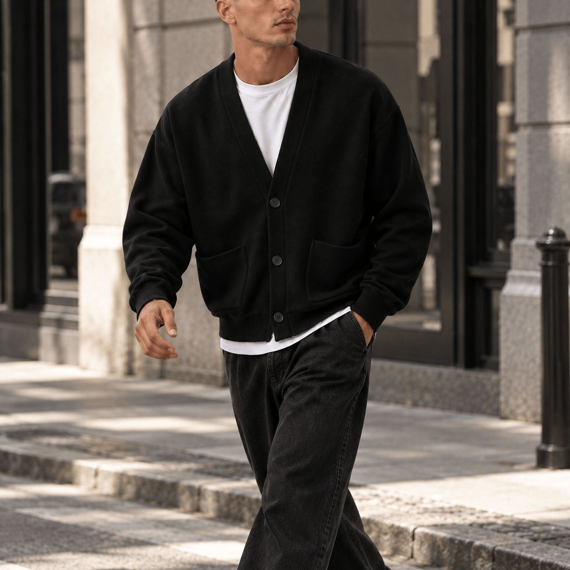 Cardigan Milano black