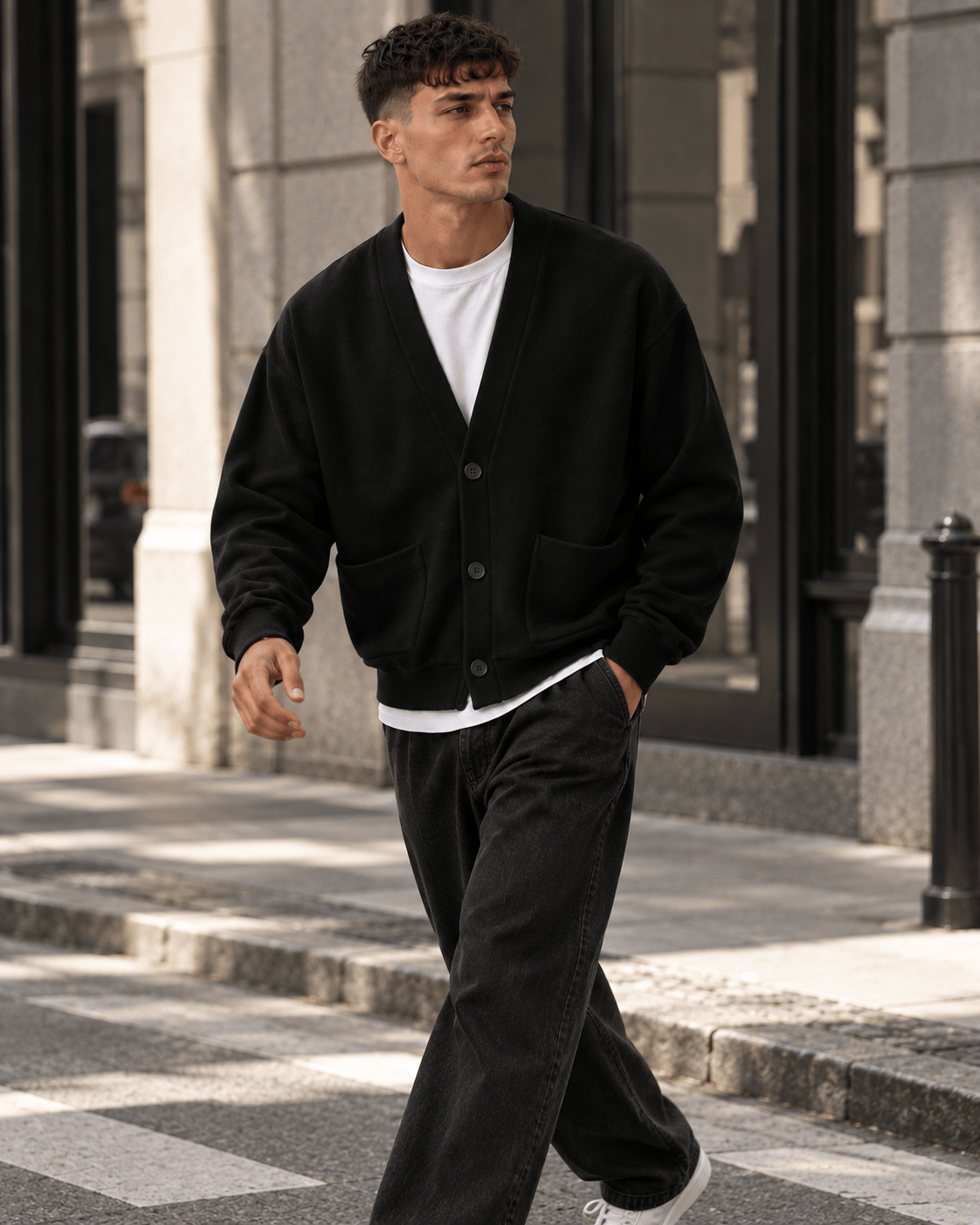 Cardigan Milano black