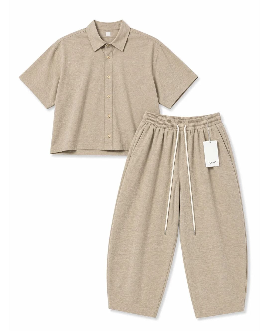 Completo IBZ beige (100% Lino)