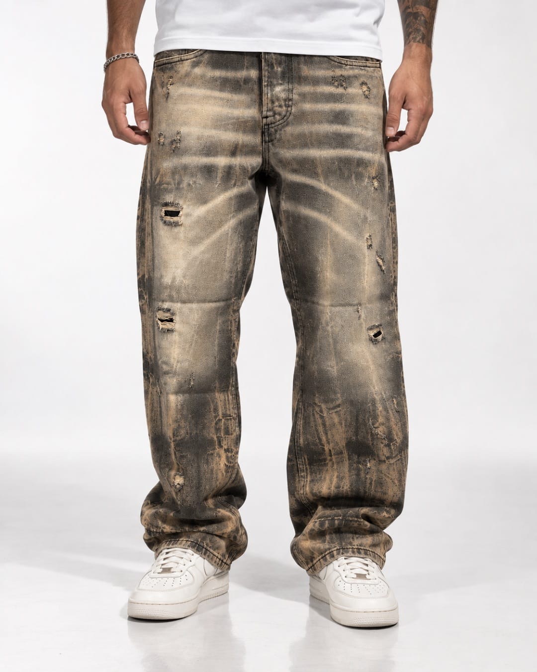 Jeans Psalms washed grey