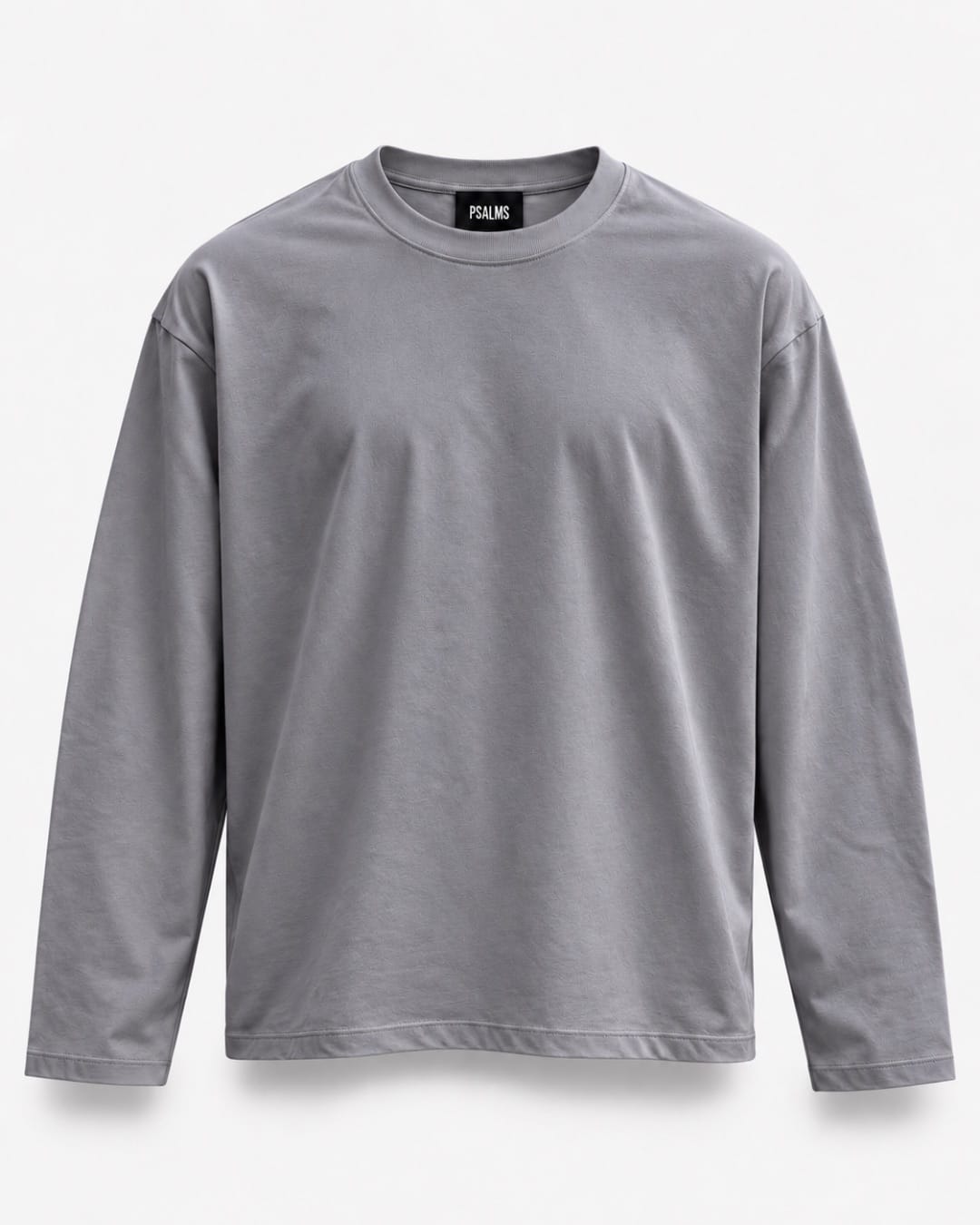 Longsleeve Basic Grigio
