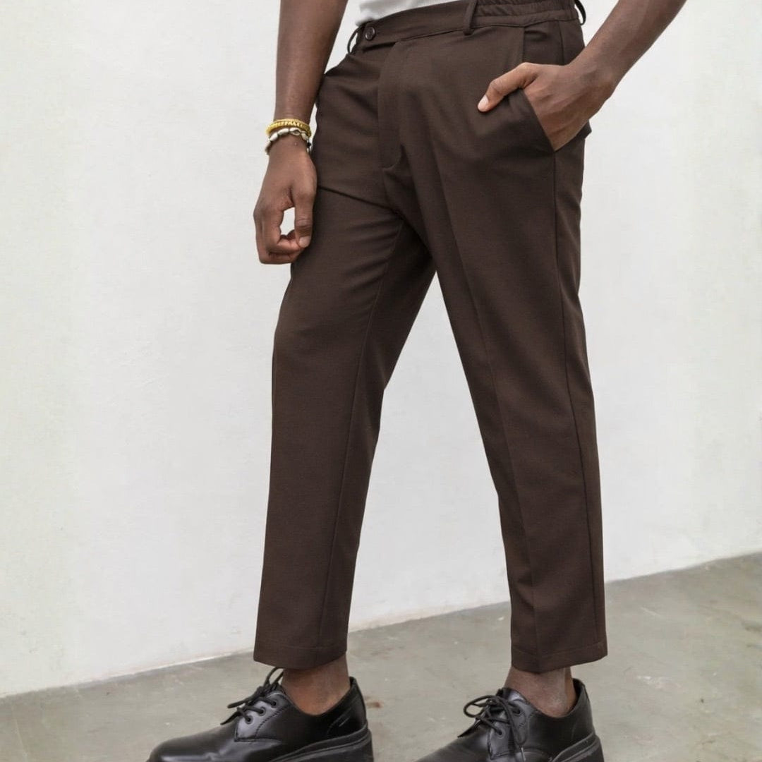 Panta chinos marrone