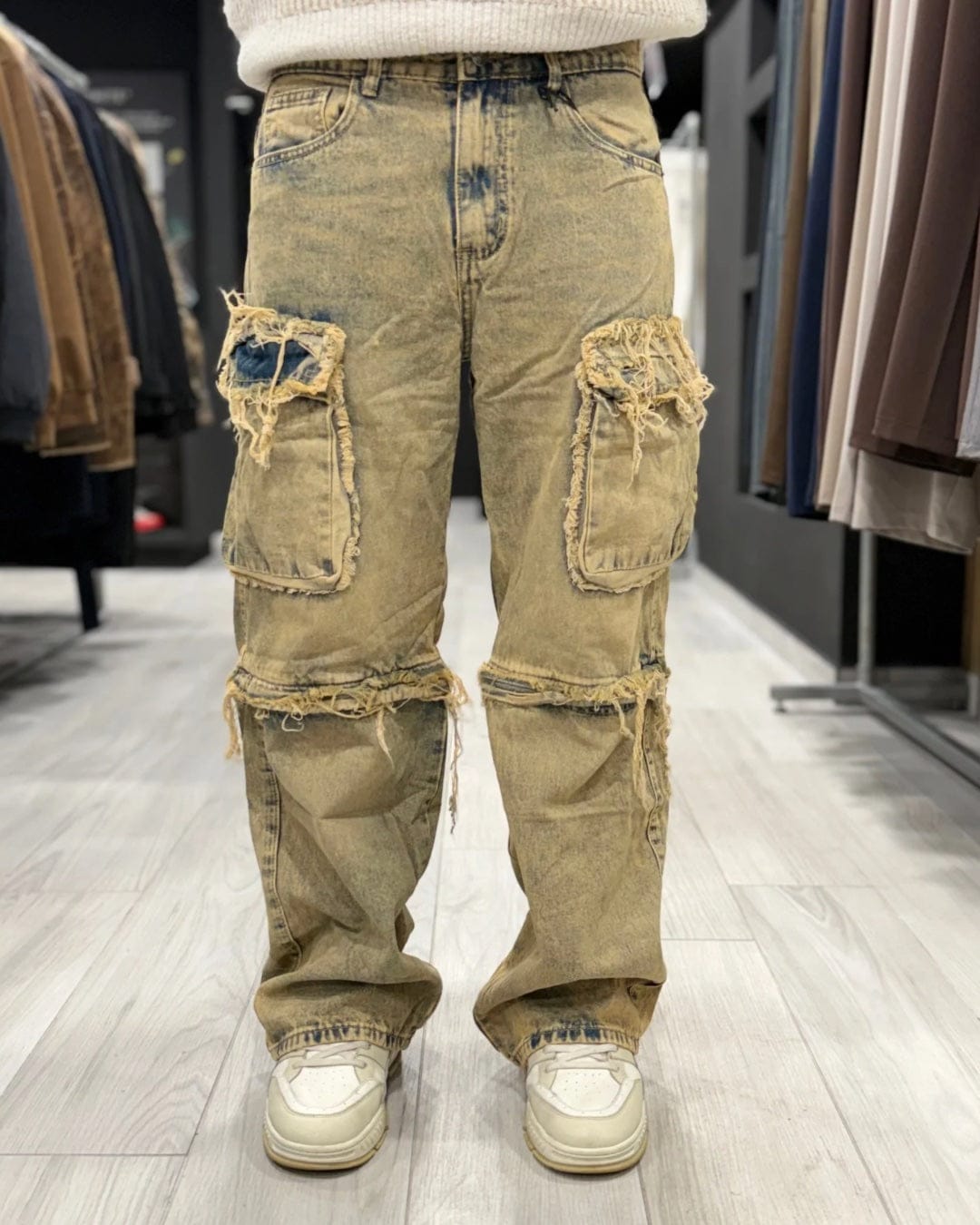 Jeans Cargo Zipped