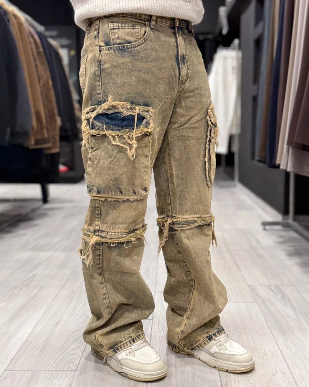 Jeans Cargo Zipped
