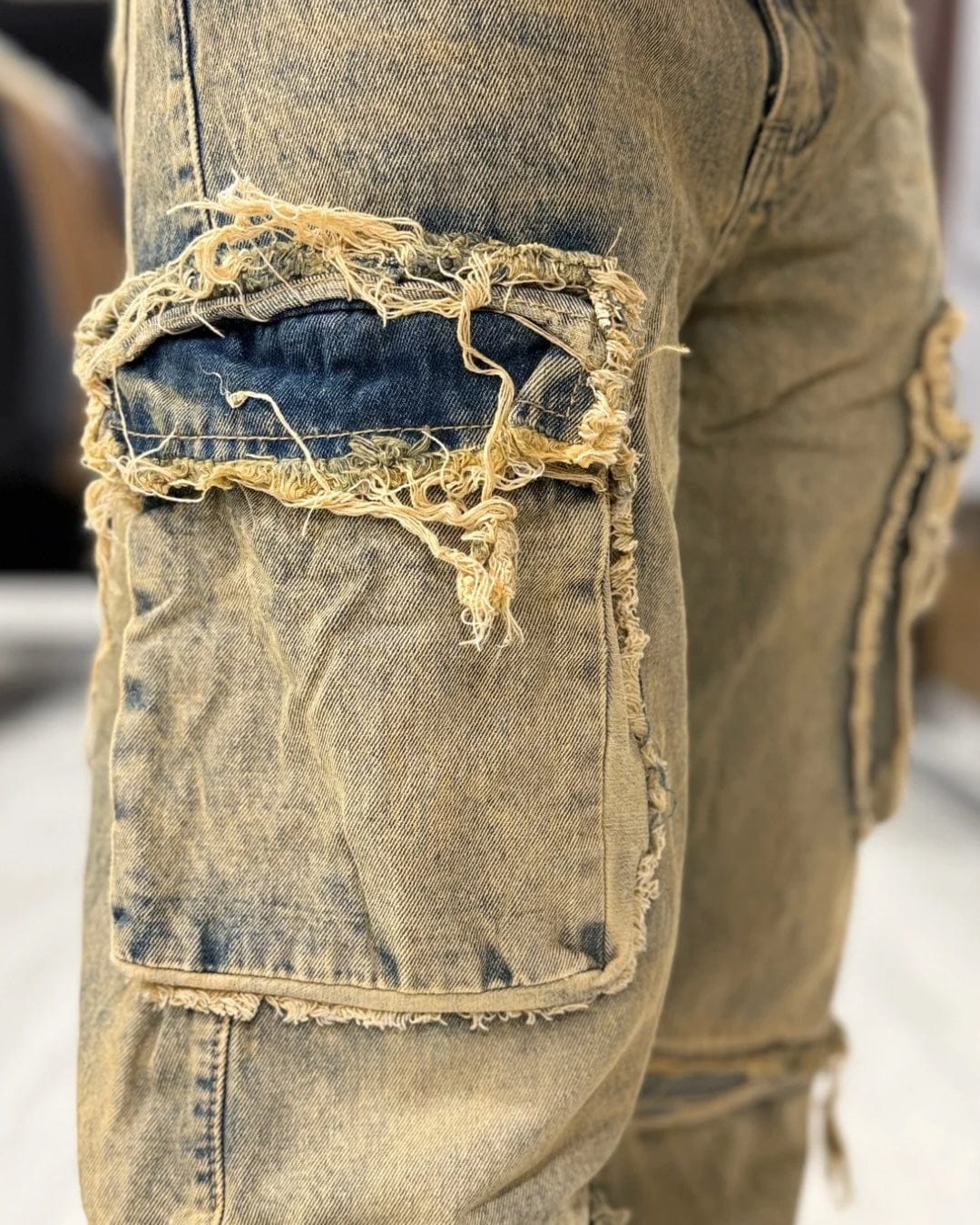 Jeans Cargo Zipped