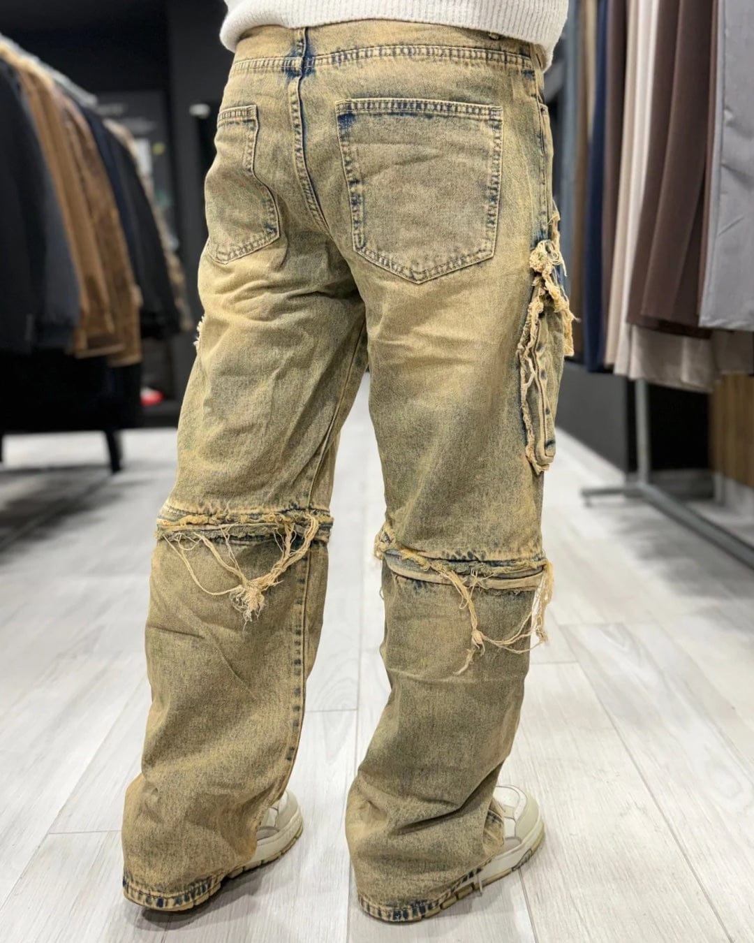 Jeans Cargo Zipped
