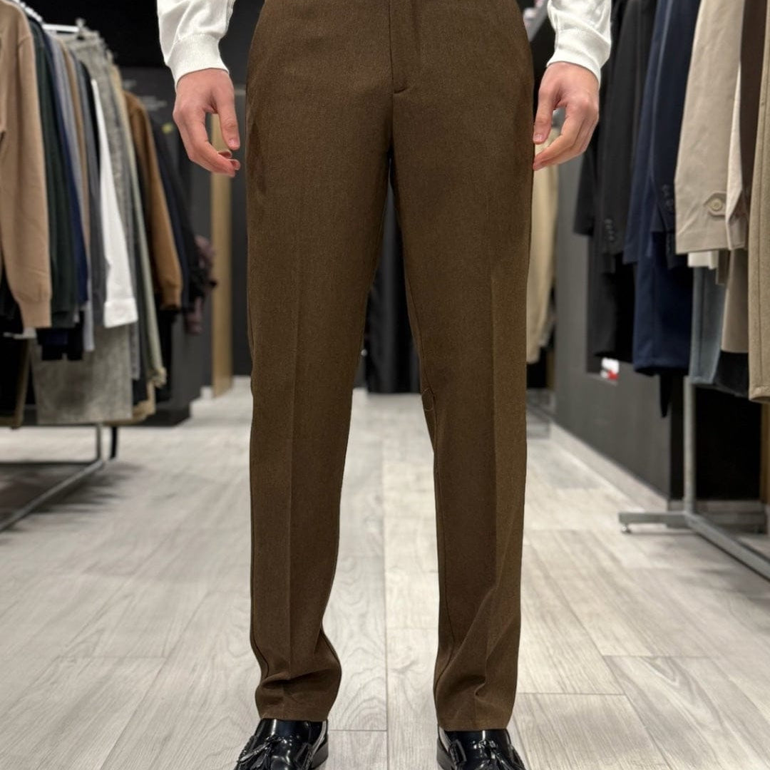 Panta zero negativo marrone