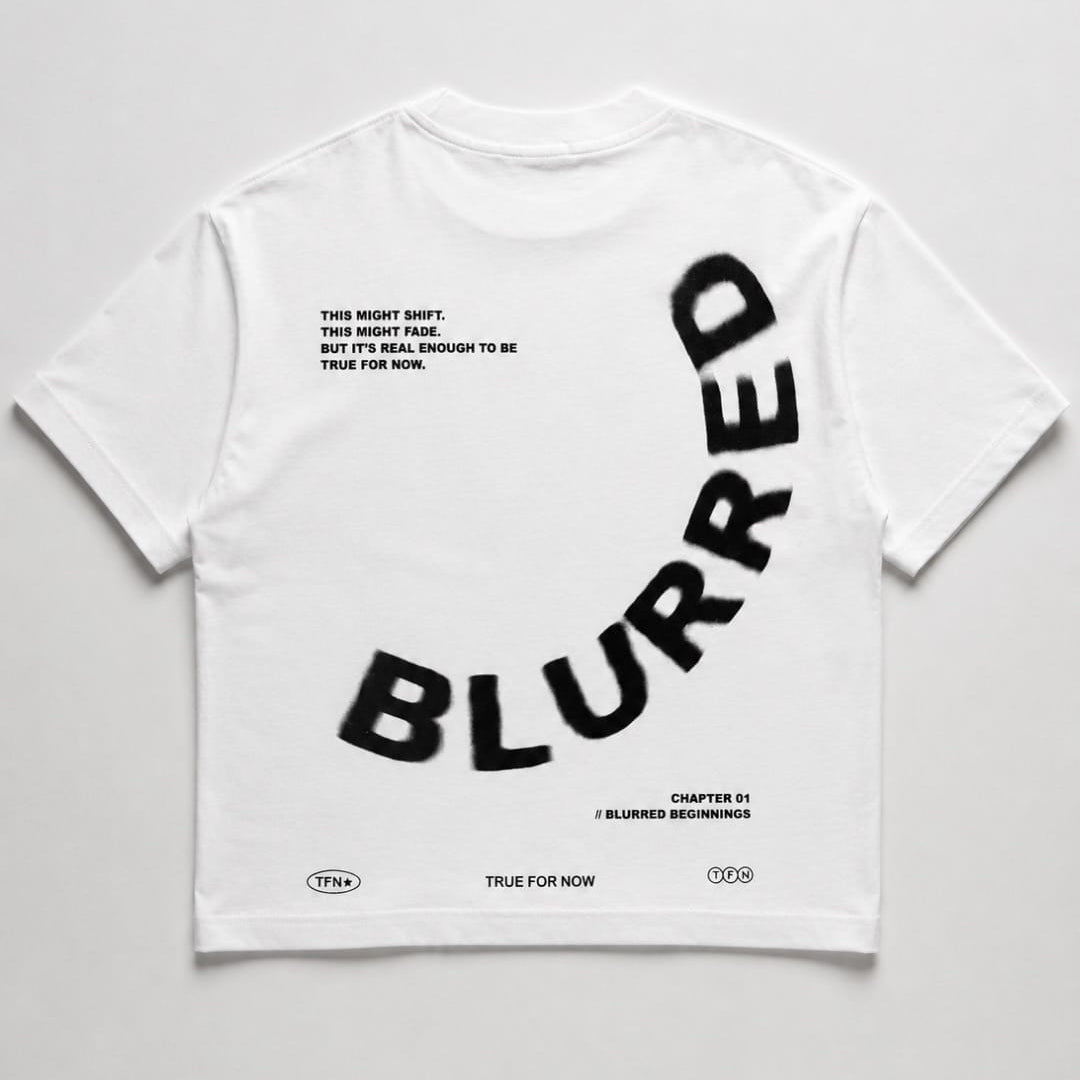 T-Shirt Blurred White
