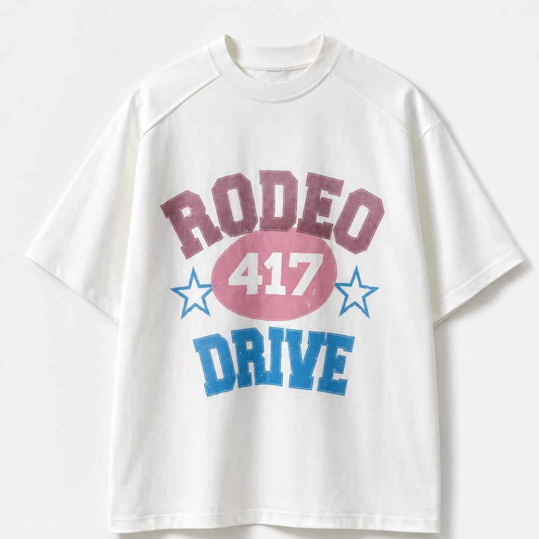 T-Shirt Rodeo 417 White
