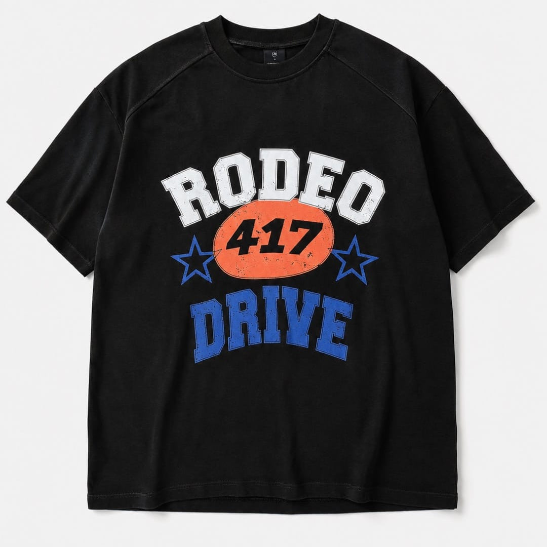 T-Shirt Rodeo 417 Black