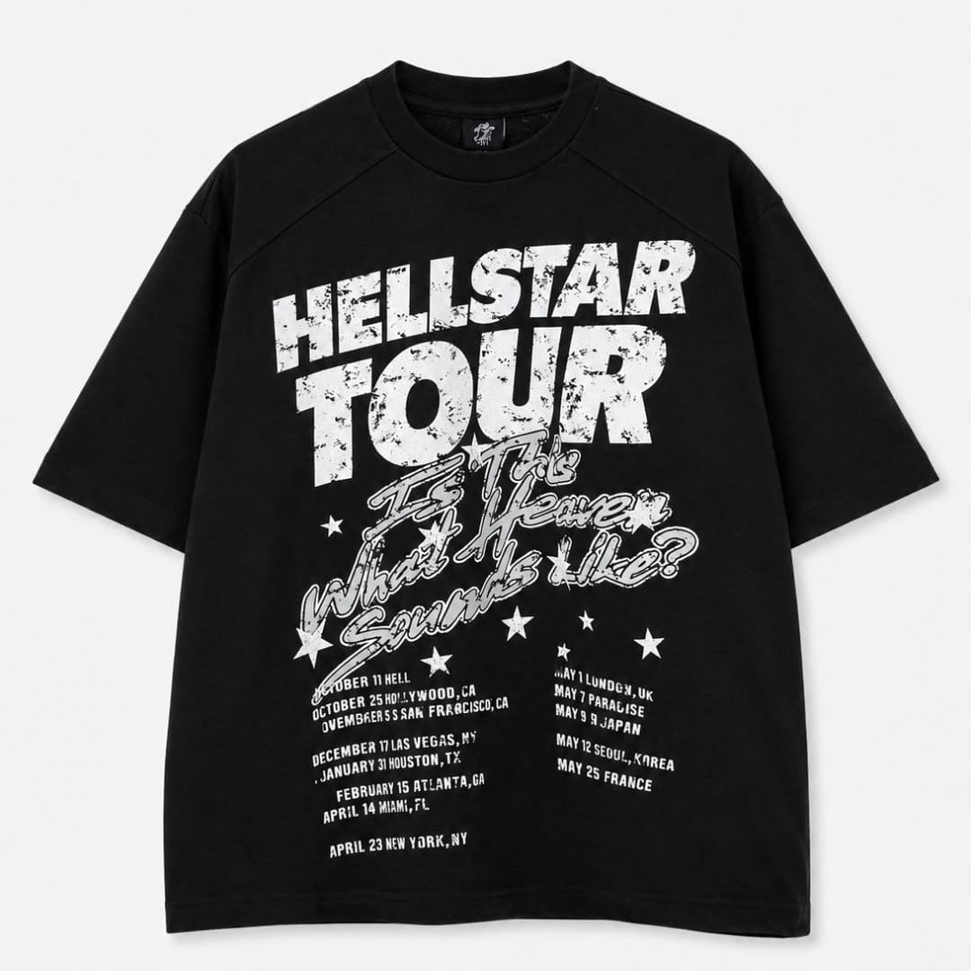 T-Shirt Hellstar Black