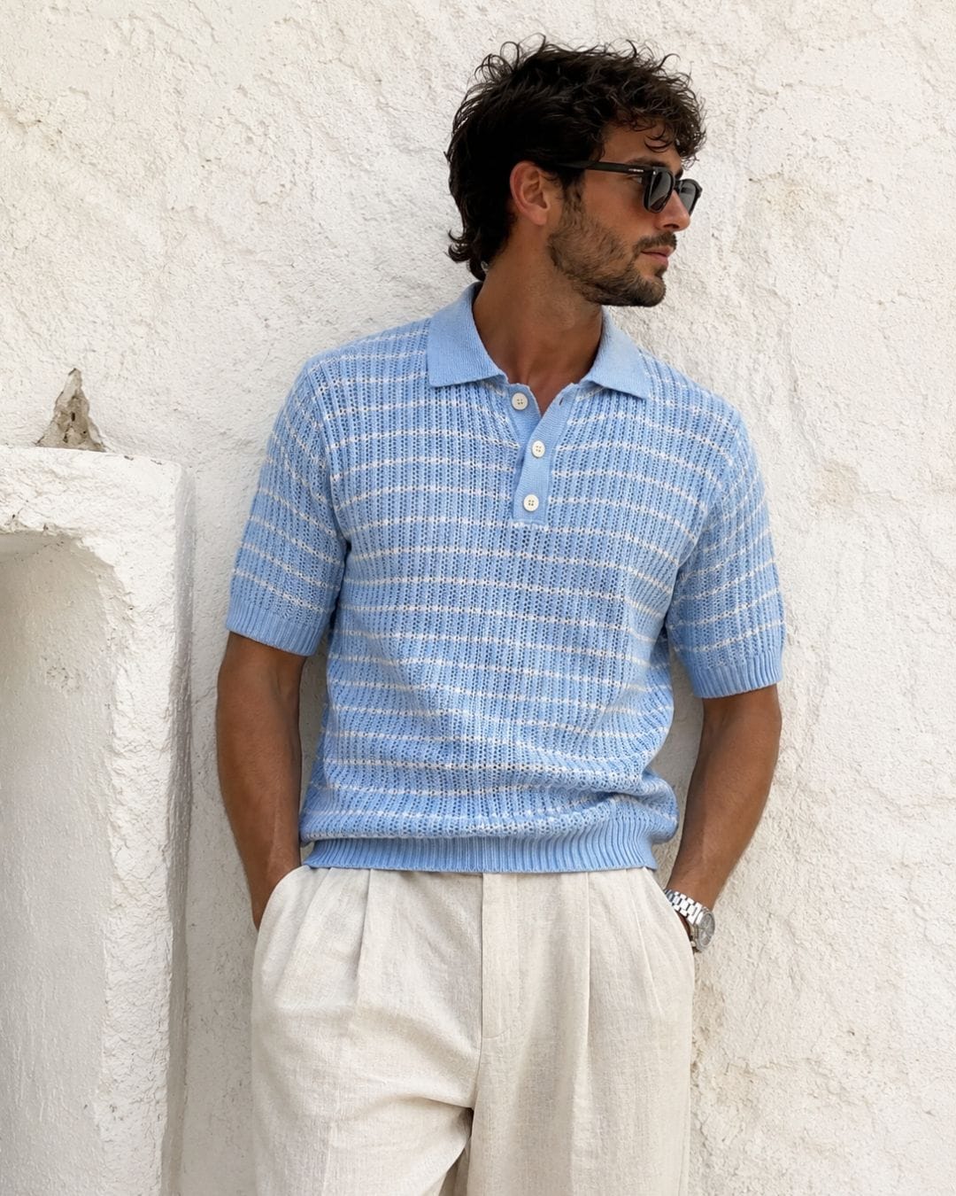 Polo Montecarlo light blue