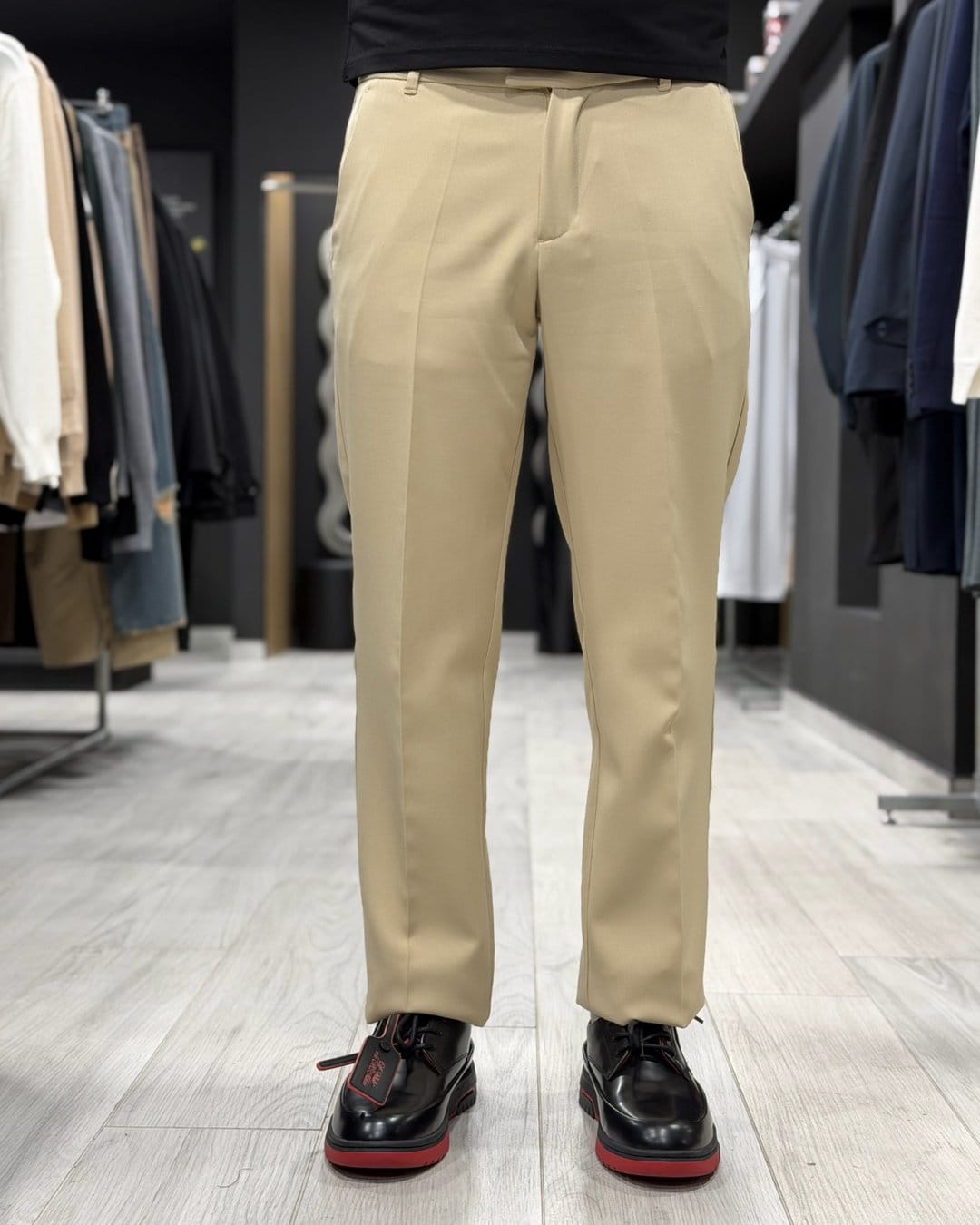 Panta zero negativo beige